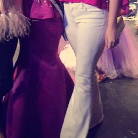 White flare jeans (LONG) - Picture 2 of 5